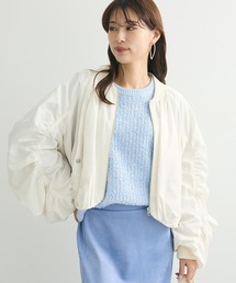 Sugar spoon | ・SUGAR SPOON ボリュームギャザーMA-1(ブルゾン)