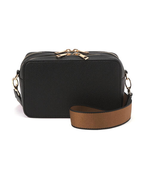 FREE'S MART（フリーズマート）の「◆Ｗジップバッグ（ショルダーバッグ・レディース・ホワイト/ブラック/ブルー・ﾌﾘ-）」の5枚目の写真