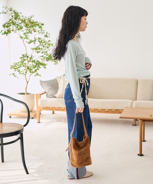 FREAK'S STORE（フリークスストア）の「インド マルチウェイ レース フラワークロシェスカーフ S（バンダナ/スカーフ・レディース・ブラック/ワインレッド/ベージュ・ﾌﾘ-）」の15枚目の写真