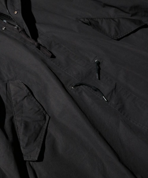 made in standard （メイドインスタンダード）の「MADE IN STANDARD/メイドインスタンダード  M51 FIELD COAT M-51フィールドコート（ミリタリージャケット・メンズ・ブラック/カーキ・MEDIUM/LARGE/X-SMALL）」の7枚目の写真
