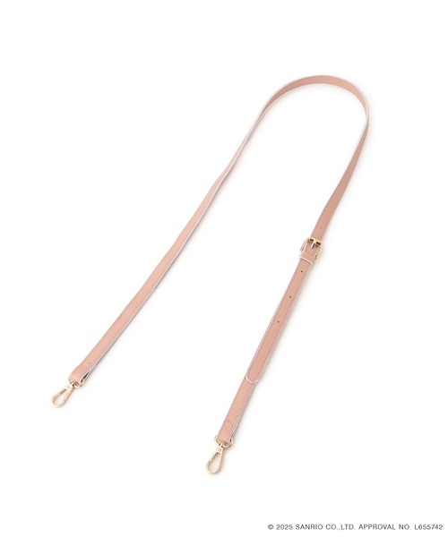 VIS（ビス）の「【マイメロディ&クロミ】 VIS別注モデルハートカットバッグ＆チャームSET（ハンドバッグ・レディース・ピンク/ブラック・FREE）」の18枚目の写真