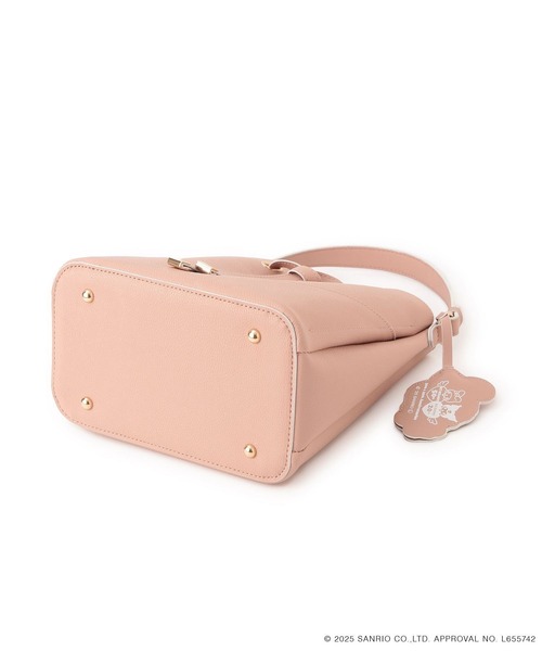 VIS（ビス）の「【マイメロディ&クロミ】 VIS別注モデルハートカットバッグ＆チャームSET（ハンドバッグ・レディース・ピンク/ブラック・FREE）」の19枚目の写真