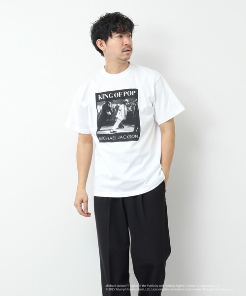 GOOD ROCK SPEED(グッドロックスピード)の「【GOOD ROCK SPEED】別注 MICHAEL JACKSON T 25SS(Tシャツ/カットソー・メンズ・ホワイト/ホワイト系その他/ブラック系その他/ブラック系その他2/ホワイト系その他2/ブラック・S/M/L)」の11枚目の写真