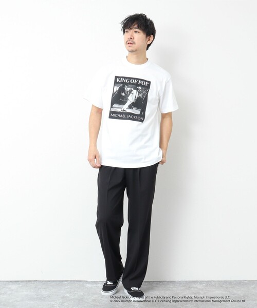 GOOD ROCK SPEED(グッドロックスピード)の「【GOOD ROCK SPEED】別注 MICHAEL JACKSON T 25SS(Tシャツ/カットソー・メンズ・ホワイト/ホワイト系その他/ブラック系その他/ブラック系その他2/ホワイト系その他2/ブラック・S/M/L)」の15枚目の写真