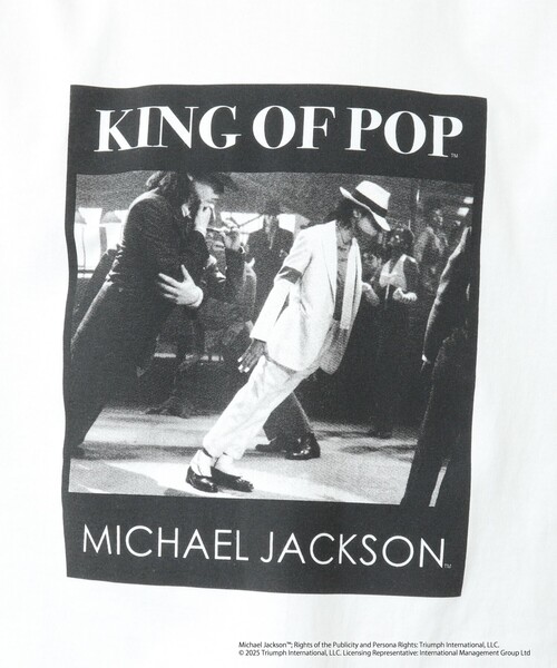 GOOD ROCK SPEED(グッドロックスピード)の「【GOOD ROCK SPEED】別注 MICHAEL JACKSON T 25SS(Tシャツ/カットソー・メンズ・ホワイト/ホワイト系その他/ブラック系その他/ブラック系その他2/ホワイト系その他2/ブラック・S/M/L)」の16枚目の写真