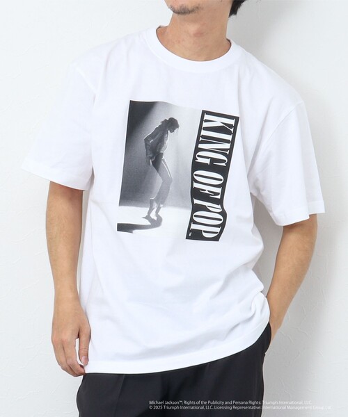GOOD ROCK SPEED(グッドロックスピード)の「【GOOD ROCK SPEED】別注 MICHAEL JACKSON T 25SS(Tシャツ/カットソー・メンズ・ホワイト/ホワイト系その他/ブラック系その他/ブラック系その他2/ホワイト系その他2/ブラック・S/M/L)」の19枚目の写真