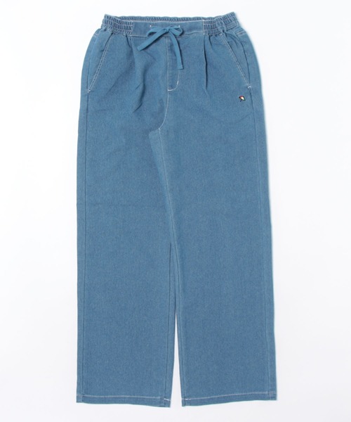Arnold Palmer（アーノルドパーマー）の「エアーデニム イージーパンツ（デニムパンツ・レディース・インディゴブルー/サックスブルー・M/L/S）」の6枚目の写真