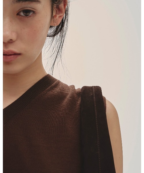 TODAYFUL（トゥデイフル）の「Round Leather Bag（ハンドバッグ・レディース・ダークブラウン・FREE）」の4枚目の写真