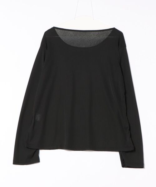 ALTROSE(アルトローズ)の「シアー ロゴ オーバーサイズ プリント ロンT(Tシャツ/カットソー・レディース・ブラック/ホワイト・FREE)」の17枚目の写真