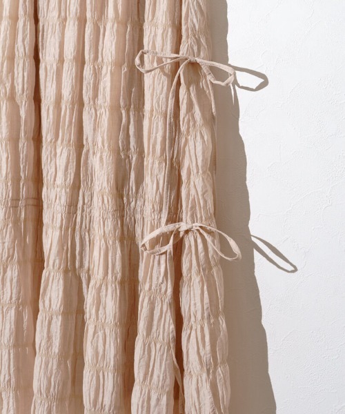 flower(フラワー)の「サイドリボンスカート(スカート・レディース・アイボリー/ベージュ・FREE)」の14枚目の写真