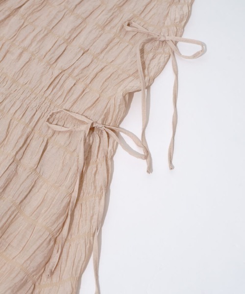 flower(フラワー)の「サイドリボンスカート(スカート・レディース・アイボリー/ベージュ・FREE)」の15枚目の写真