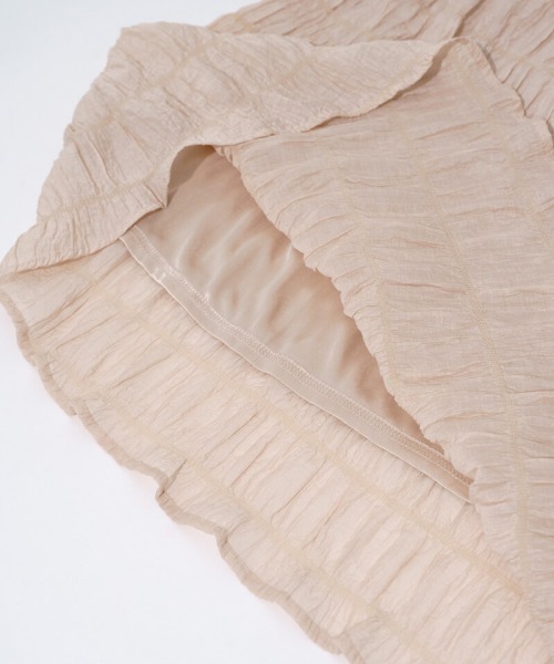 flower(フラワー)の「サイドリボンスカート(スカート・レディース・アイボリー/ベージュ・FREE)」の16枚目の写真