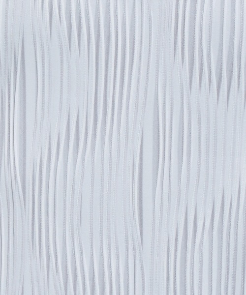 HIDEAWAYS NICOLE(ハイダウェイニコル)の「【WEB限定】ウェーブタックジャガードヘンリーネック半袖プルオーバー(Tシャツ/カットソー・メンズ・ブラック×グレー/ホワイト×ライトグレー/ホワイト×ピンク/ホワイト×ネイビー/ホワイト×グレー・LARGE/MEDIUM/X-LARGE)」の10枚目の写真