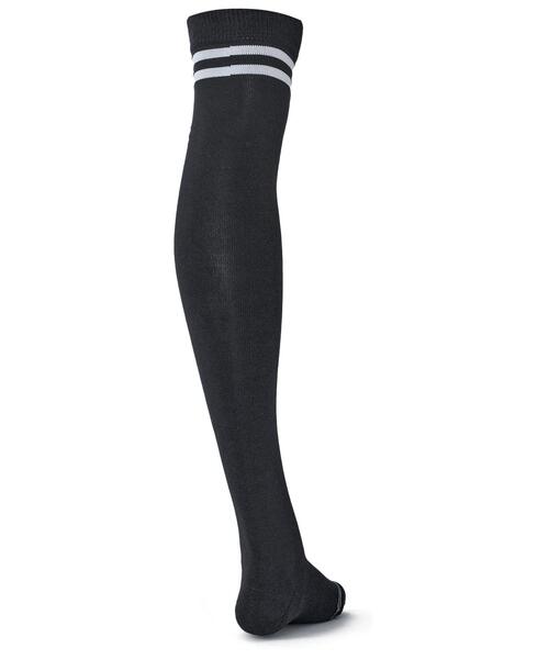 UNDER ARMOUR（アンダーアーマー）の「UAニーハイ ライン ソックス（ゴルフ/レディース）（ソックス/靴下・レディース・ブラック・M）」の2枚目の写真