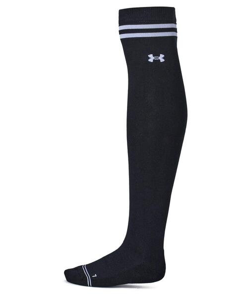UNDER ARMOUR（アンダーアーマー）の「UAニーハイ ライン ソックス（ゴルフ/レディース）（ソックス/靴下・レディース・ブラック・M）」の3枚目の写真