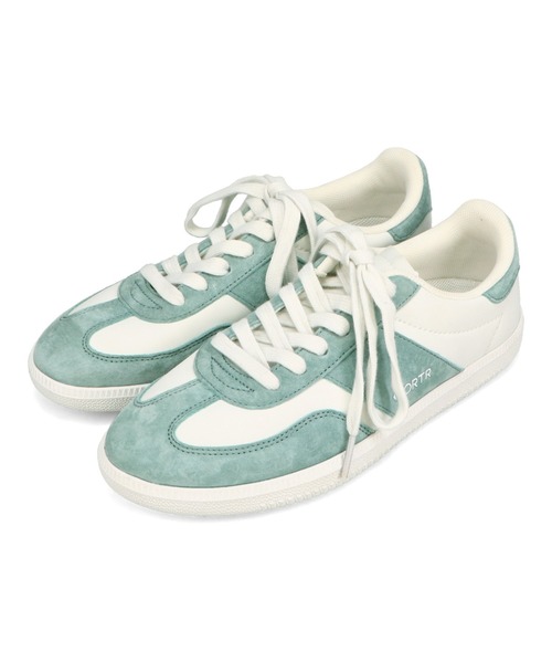 ORiental TRaffic（オリエンタルトラフィック）の「フラットソール配色スニーカー/OT3759（スニーカー・レディース・ピンク/ブラック/ブルー・35/36/37/38/39/40/41/42）」の6枚目の写真