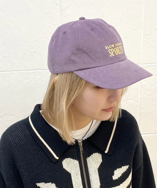 CONTROL FREAK / CTFK（コントロールフリーク）の「【CONTROL FREAK / コントロールフリーク】 SLOW DANCE キャップ 244-120707（キャップ・レディース・パープル系その他/グレー・FREE）」の2枚目の写真