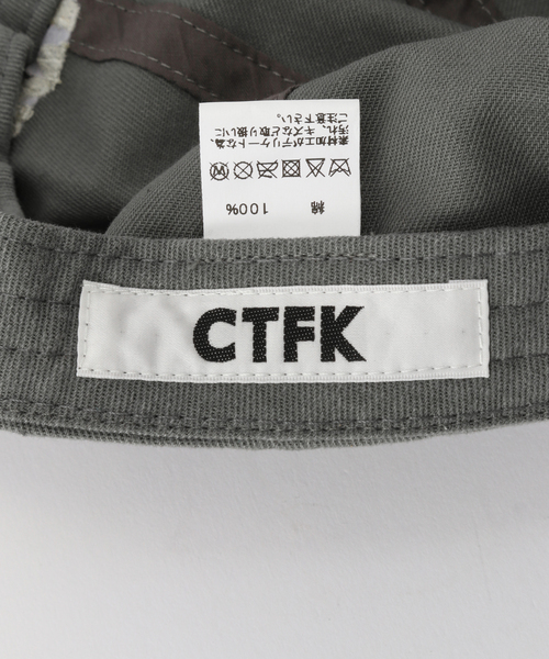CONTROL FREAK / CTFK（コントロールフリーク）の「【CONTROL FREAK / コントロールフリーク】 SLOW DANCE キャップ 244-120707（キャップ・レディース・パープル系その他/グレー・FREE）」の17枚目の写真