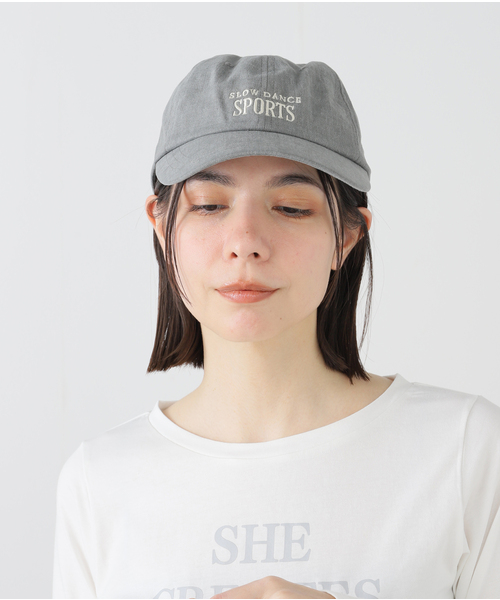 CONTROL FREAK / CTFK（コントロールフリーク）の「【CONTROL FREAK / コントロールフリーク】 SLOW DANCE キャップ 244-120707（キャップ・レディース・パープル系その他/グレー・FREE）」の5枚目の写真