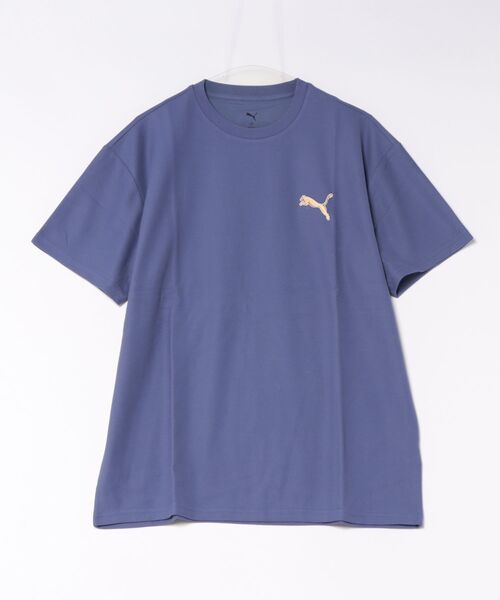 PUMA(プーマ)の「PUMA プーマ メンズ ESS MX キャット EMB ピケ 半袖 Tシャツ(Tシャツ/カットソー・メンズ・ホワイト/ブラック/ブルー系その他・LARGE/MEDIUM/XX-LARGE/X-LARGE/SMALL)」の3枚目の写真
