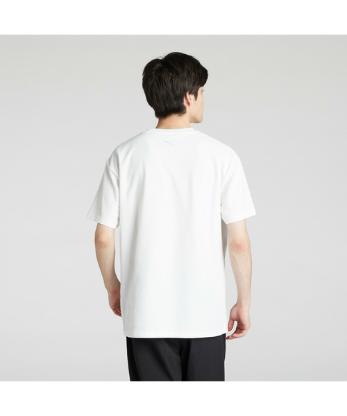 PUMA(プーマ)の「PUMA プーマ メンズ ESS MX キャット EMB ピケ 半袖 Tシャツ(Tシャツ/カットソー・メンズ・ホワイト/ブラック/ブルー系その他・LARGE/MEDIUM/XX-LARGE/X-LARGE/SMALL)」の7枚目の写真