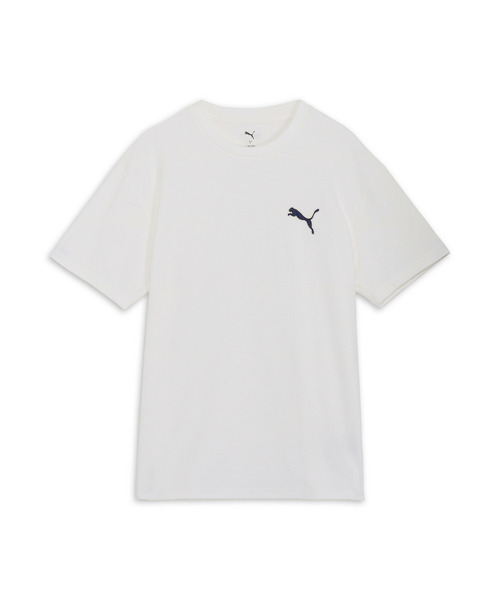PUMA(プーマ)の「PUMA プーマ メンズ ESS MX キャット EMB ピケ 半袖 Tシャツ(Tシャツ/カットソー・メンズ・ホワイト/ブラック/ブルー系その他・LARGE/MEDIUM/XX-LARGE/X-LARGE/SMALL)」の9枚目の写真