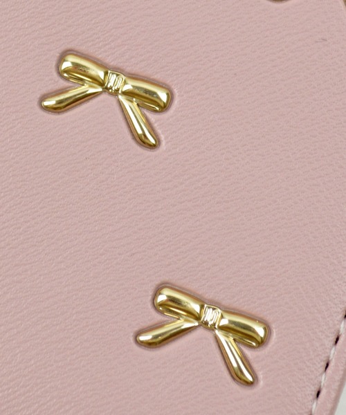 パスケース 定期入れ ICカード リール付き リボン アップル（パス