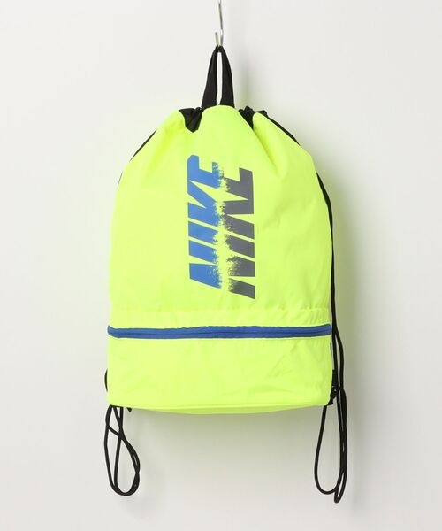 NIKE（ナイキ）の「NIKE/ナイキ ﾅｲｷ SS25 2ﾙｰﾑﾌﾟｰﾙﾊﾞｯｸﾞ キッズ バック 1994030（スイムグッズ・キッズ・ブルー/グレー/ブラック/イエロー・FREE）」の4枚目の写真