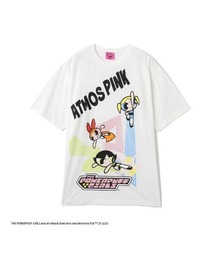 The Powerpuff Girls x atmos pink Vintage T-shirt / ザ パワーパフガールズ アトモス ピンク ヴィンテージ ティーシャツ 【SP】
