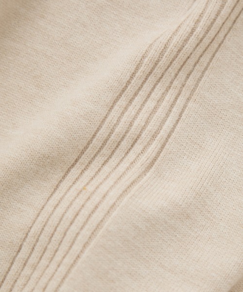 Jayro(ジャイロ)の「リブ切替ロングカーディガン(カーディガン/ボレロ・レディース・ブラック/ライトグリーン/ピンク/ベージュ/ネイビー/イエロー/グレー・FREE)」の15枚目の写真