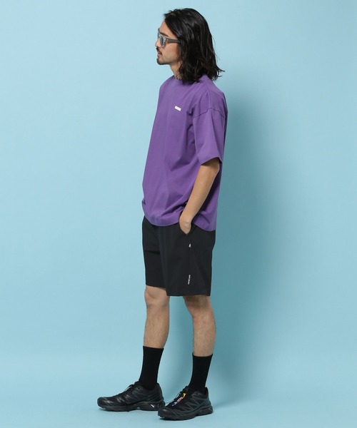 HEREIAM(ヘレイアム)の「【HEREIAM MEN】接触冷感&吸水速乾/レイヤーグラフィックTEE(Tシャツ/カットソー・メンズ・ブラック/バイオレット/ホワイト・LARGE/MEDIUM)」の9枚目の写真