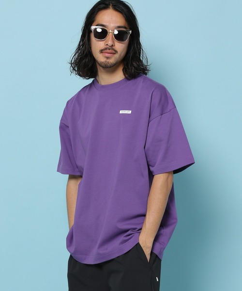 HEREIAM(ヘレイアム)の「【HEREIAM MEN】接触冷感&吸水速乾/レイヤーグラフィックTEE(Tシャツ/カットソー・メンズ・ブラック/バイオレット/ホワイト・LARGE/MEDIUM)」の12枚目の写真