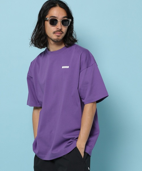 HEREIAM(ヘレイアム)の「【HEREIAM MEN】接触冷感&吸水速乾/レイヤーグラフィックTEE(Tシャツ/カットソー・メンズ・ブラック/バイオレット/ホワイト・LARGE/MEDIUM)」の13枚目の写真