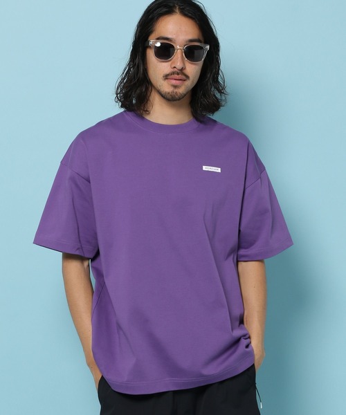 HEREIAM(ヘレイアム)の「【HEREIAM MEN】接触冷感&吸水速乾/レイヤーグラフィックTEE(Tシャツ/カットソー・メンズ・ブラック/バイオレット/ホワイト・LARGE/MEDIUM)」の15枚目の写真