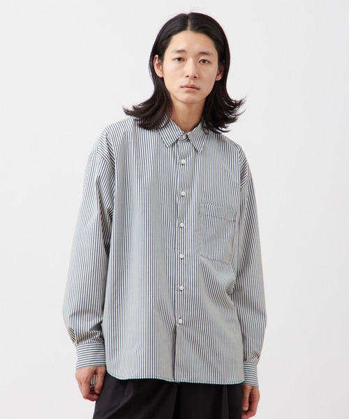ベージュセット39800円＋12900円 シャツリクエスト 2点 まとめ商品 THE CASUAL｜日本製テックリネンキャンバスワイドレギュラー長袖