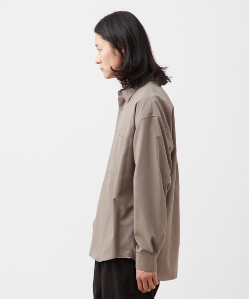 B.C STOCK（ベーセーストック）の「リラックスフィット レギュラーカラーシャツ / ショート丈対応 【ZOZOTOWN限定アイテム】（シャツ/ブラウス・メンズ・ライトブルー/ブラック/グレー/ブラック系その他/ホワイト・XS-Short/XS-Regular/S-Short/S-Regular/M-Short/M-Regular/L-Short/L-Regular/XL-Short/XL-Regular）」の21枚目の写真