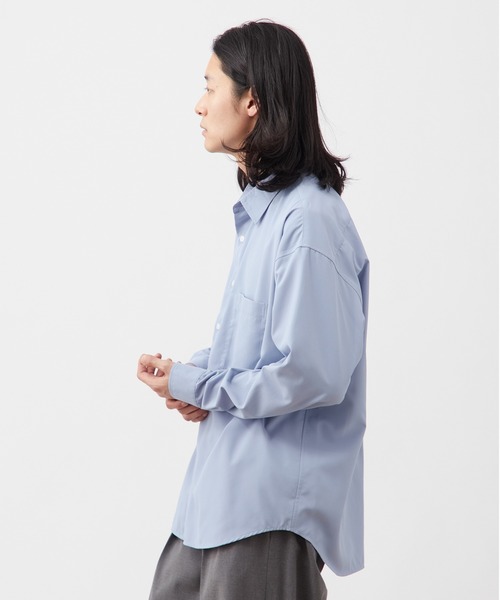 リラックスフィット レギュラーカラーシャツ / ショート丈対応