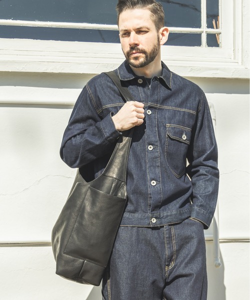 MR.OLIVE(ミスターオリーブ)の「IMPERMA-LEATHER / ONE SHOULDER BAG(ショルダーバッグ・メンズ・ブラック・FREE)」の17枚目の写真