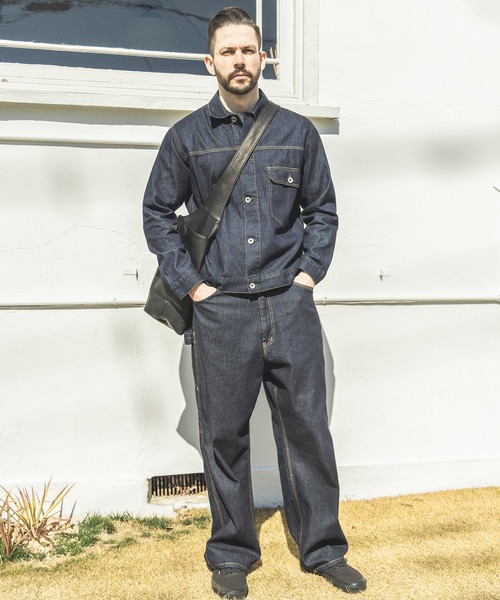 MR.OLIVE(ミスターオリーブ)の「IMPERMA-LEATHER / ONE SHOULDER BAG(ショルダーバッグ・メンズ・ブラック・FREE)」の6枚目の写真