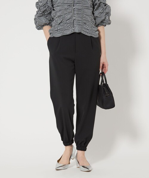 UNITED ARROWS(ユナイテッドアローズ)の「クリーン ツイル ジョガーパンツ(その他パンツ・レディース・ダークグレー/ブラック・36/38/40/34)」の5枚目の写真