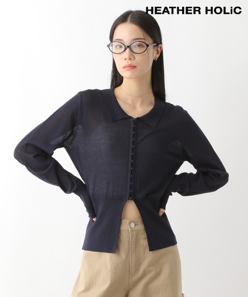 カーディガン HOLiC ホックニットカーディガン　323522 レディース HOLiC ホックニットカーディガン 323522（カーディガン/ボレロ