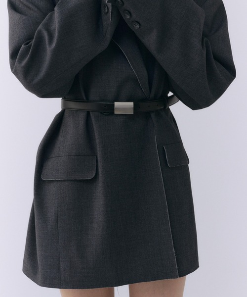 JOSE MOON(ジョゼムーン)の「PLATED METAL BELT/プラネットメタルベルト(ベルト・レディース・ブラック・FREE)」の2枚目の写真