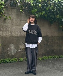 Sanca/サンカ　US コットン カレッジTEE　US COTTON REV.W COLLEGE TEE