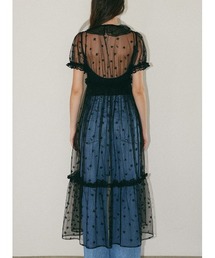 COEL（コエル）の「オリジナル刺繍チュールワンピース（ワンピース）」