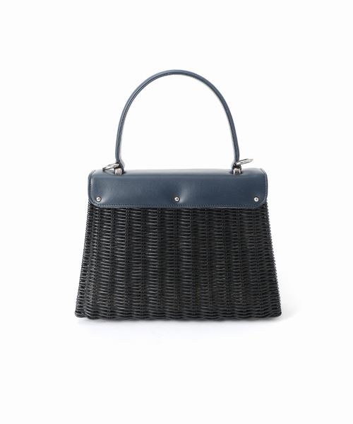 capaf（カパフ）の「CAPAF カパフ 別注SHOULDER BAG 10959（かごバッグ・レディース・ブラック/ネイビー・FREE）」の12枚目の写真