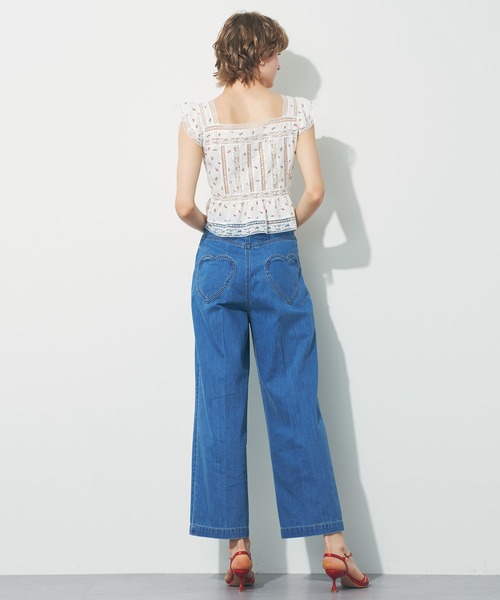 deicy - deicy 2018S/S フラワーレースフリルブラウス ミニフラワーレースブラウス（シャツ/ブラウス）｜DEICY