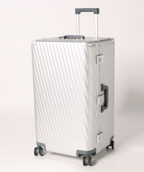 エーストーキョー ルゴナム3-F 100L スーツケース 05503 シルバー エーストーキョー ルゴナム3-F 100L スーツケース 05503