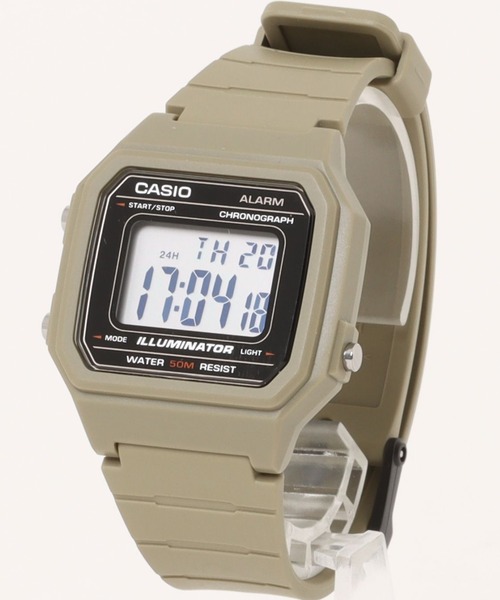 つ*も様 CASIO デジタル腕時計 ステンレス CASIO カシオ/ クォーツ 腕時計 スタンダード デジタル ステンレス