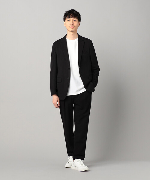 COMME CA MEN（コムサメン）の「和紙天竺 Tシャツ（Tシャツ/カットソー・メンズ・ブラック/ホワイト/グレー/チャコールグレー・L/M）」の5枚目の写真