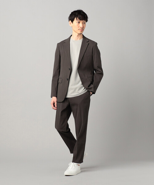 COMME CA MEN（コムサメン）の「和紙天竺 Tシャツ（Tシャツ/カットソー・メンズ・ブラック/ホワイト/グレー/チャコールグレー・L/M）」の10枚目の写真